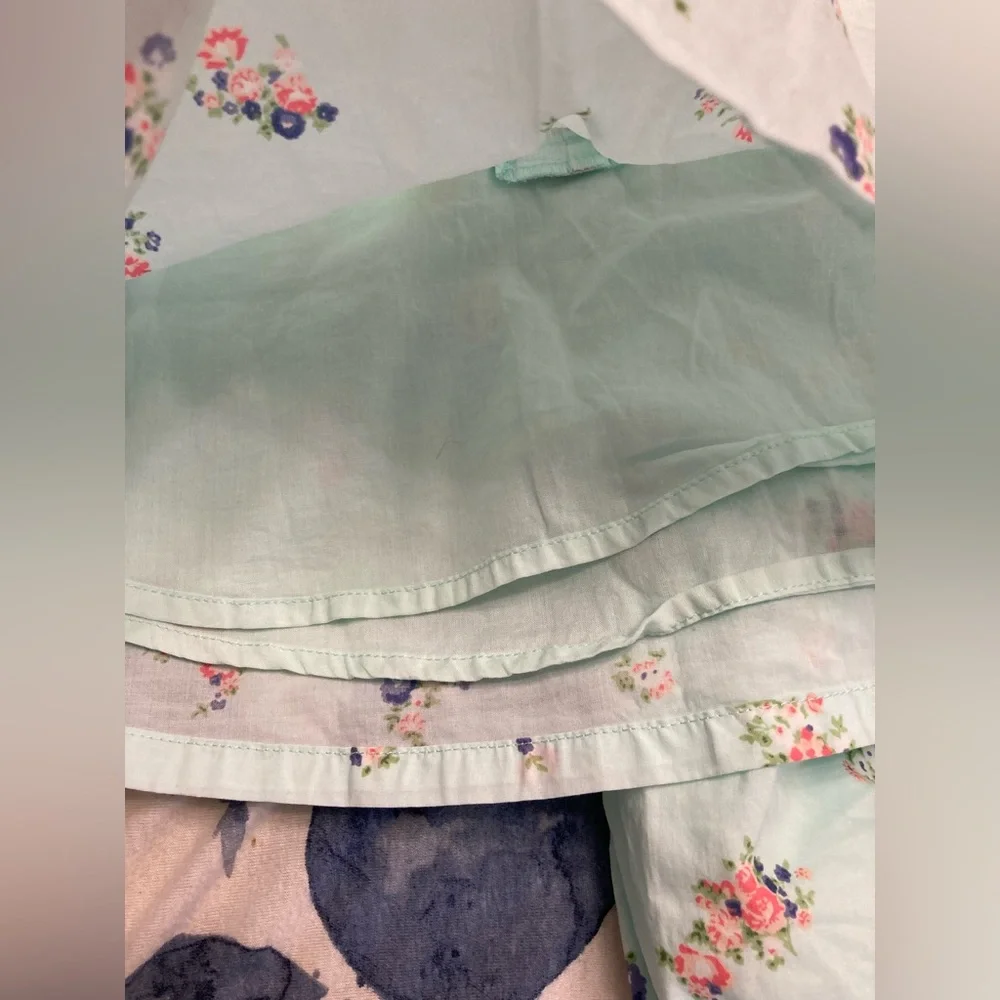 Mint Green Janie and Jack babydoll set with bloomers - Picture 5 of 6